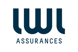 Logo de l'entreprise LWL Assurances sur fond clair, typographie moderne et professionnelle.